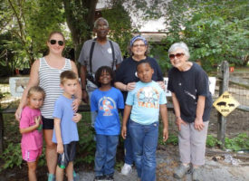 volunteer group visiiting